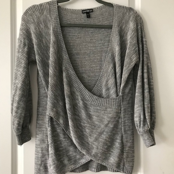 express wrap sweater